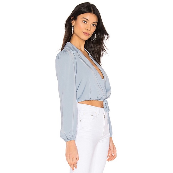 superdown Jaira Wrap Tie Top - Picture 2 of 8